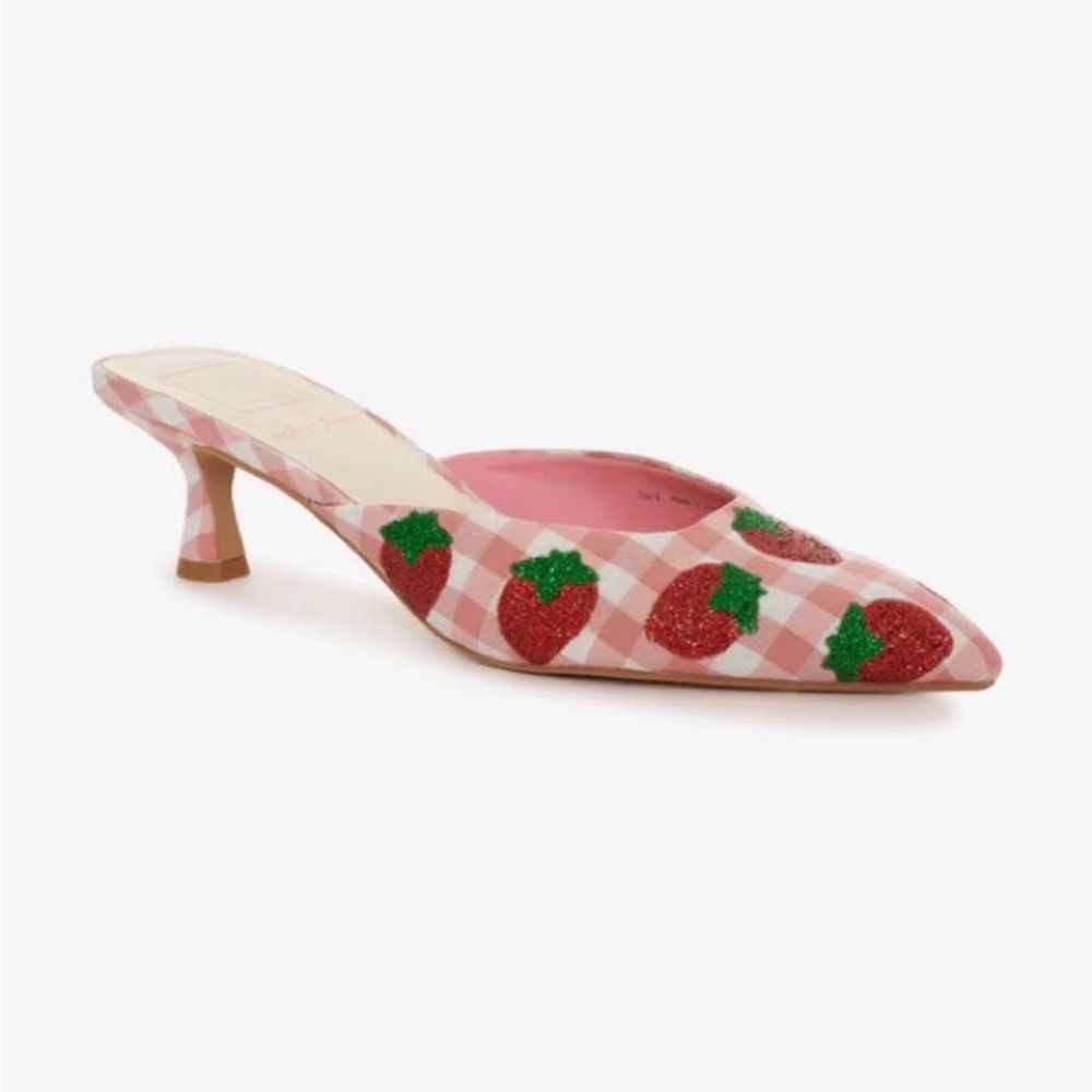 ISO In Search of Dolce Vita Strawberry Lilou Mules